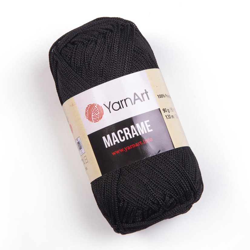 YarnArt Macrame 148 - černá