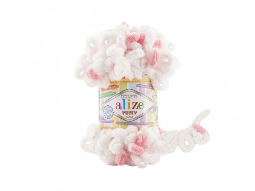 Alize Puffy Color 6492 - světle růžová, růžová Alize Puffy Color 6492 - světle růžová, růžová