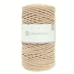 Sznurkowo šňůry 3 mm - cappuccino