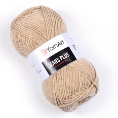 YarnArt Jeans Plus 48 - béžová