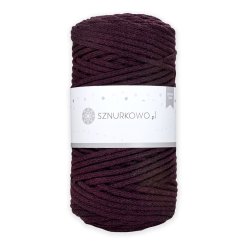 Sznurkowo šňůry 3 mm - vínová