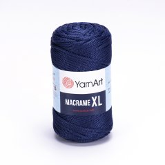 YarnArt Macrame XL 162 - námořní modrá