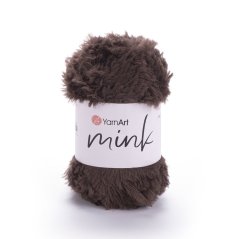 YarnArt Mink 333 - tmavě hnědá