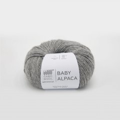 Gabo Wool Baby Alpaca 401 - světle šedá