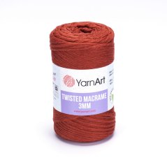 YarnArt Twisted Macrame 3 mm 785 - cihlová