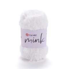 YarnArt Mink 330 - bílá