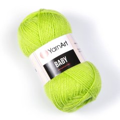YarnArt Baby 13854 - hráškově zelená