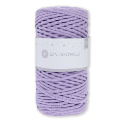 Sznurkowo šňůry 3 mm - levandulová