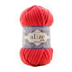 Alize Velluto 056 - červená