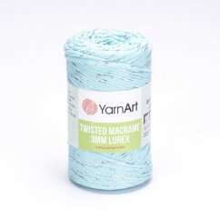 YarnArt Twisted Macrame Lurex 3 mm 775 - mátová