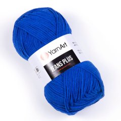 YarnArt Jeans Plus 47 - královská modrá