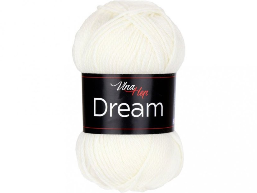 Vlna-Hep Dream 6002 - bílá Vlna-Hep Dream 6002 - bílá