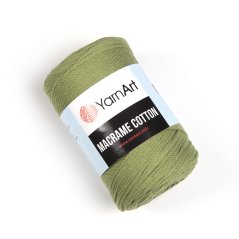Yarnart Macrame Cotton 787 - olivová