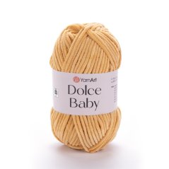 YarnArt Dolce Baby 855 - medově hnědá
