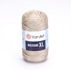YarnArt Macrame XL 166 - bílá káva