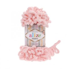 Alize Puffy 340 - pudrová růžová