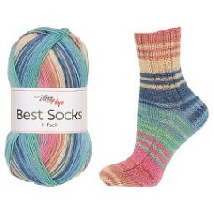 Vlna-Hep Best Socks 4-fach 7403