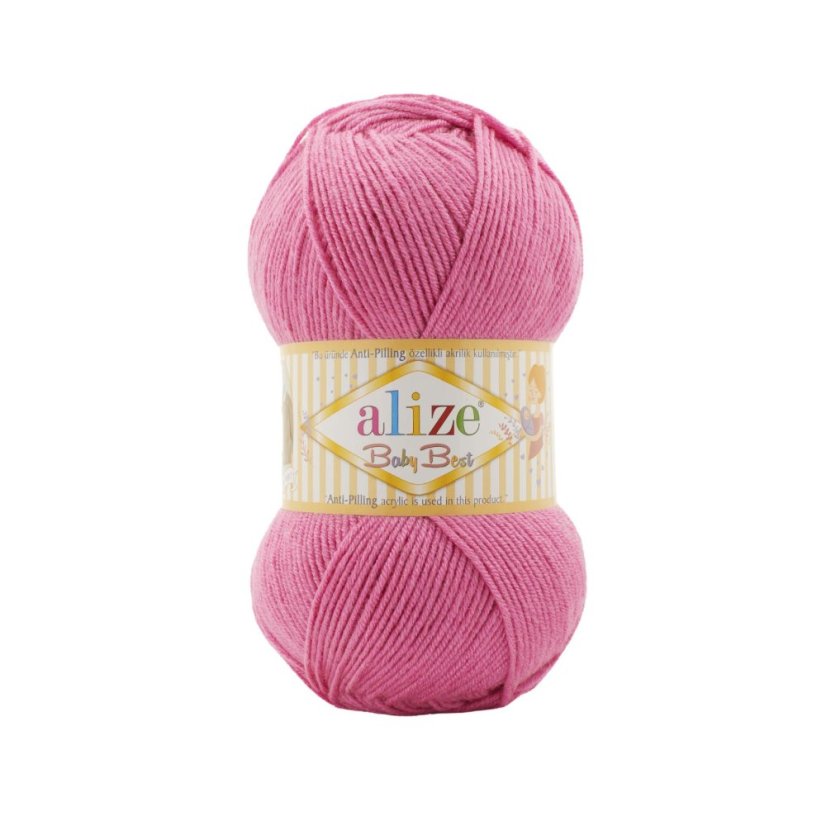 Alize Baby Best 157 růžová Alize Baby Best 157 růžová