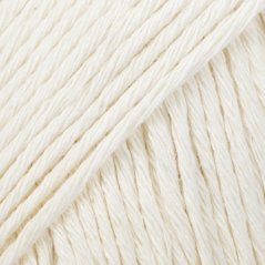DROPS Cotton Light uni colour 01 - smetanová