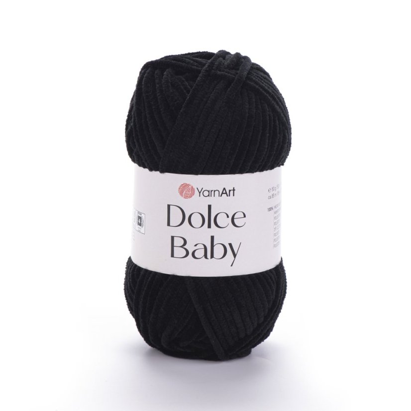YarnArt Dolce Baby 742 - černá