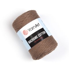 Yarnart Macrame Cotton 788 - hnědá