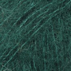 DROPS Brushed Alpaca Silk uni colour 11 - tmavá zelená