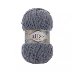 Alize Softy Plus 087 - tmavě šedá