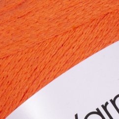 Yarnart Macrame Cotton 800 - neonová oranžová