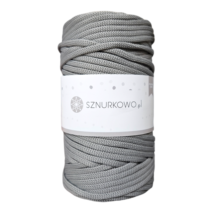 Sznurkowo polyester šedá
