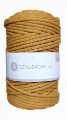 Sznurkowo šňůry 5 mm - hořčicová