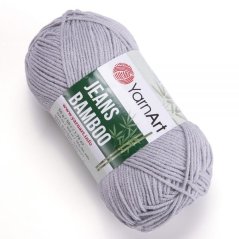 YarnArt Jeans Bamboo 127 - světle šedá