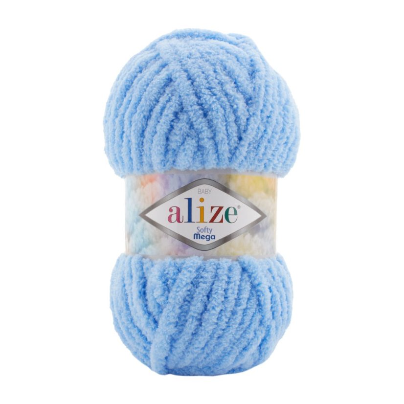 Alize Softy Mega 040 - modrá