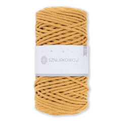 Sznurkowo šňůry 3 mm - hořčice