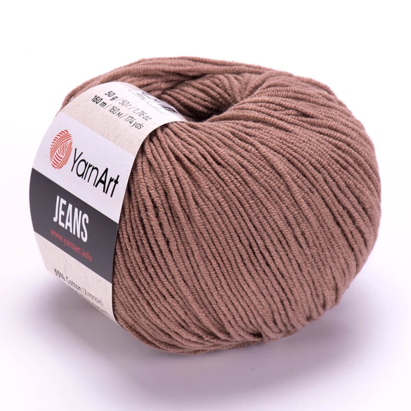 YarnArt Jeans 71 - mocca