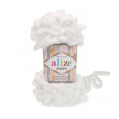 Alize Puffy 055 - bílá