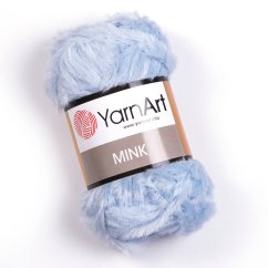 YarnArt Mink 351 - světle modrá