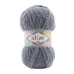 Alize Softy Mega 119 - tmavě šedá