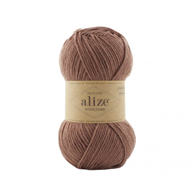 Alize Wooltime 581 - čokoládová